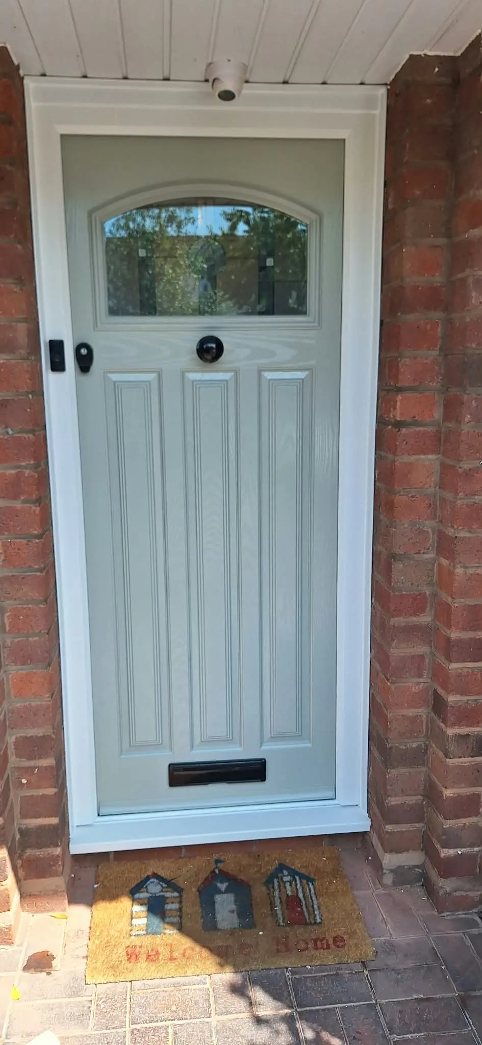 Completed Composite door installation