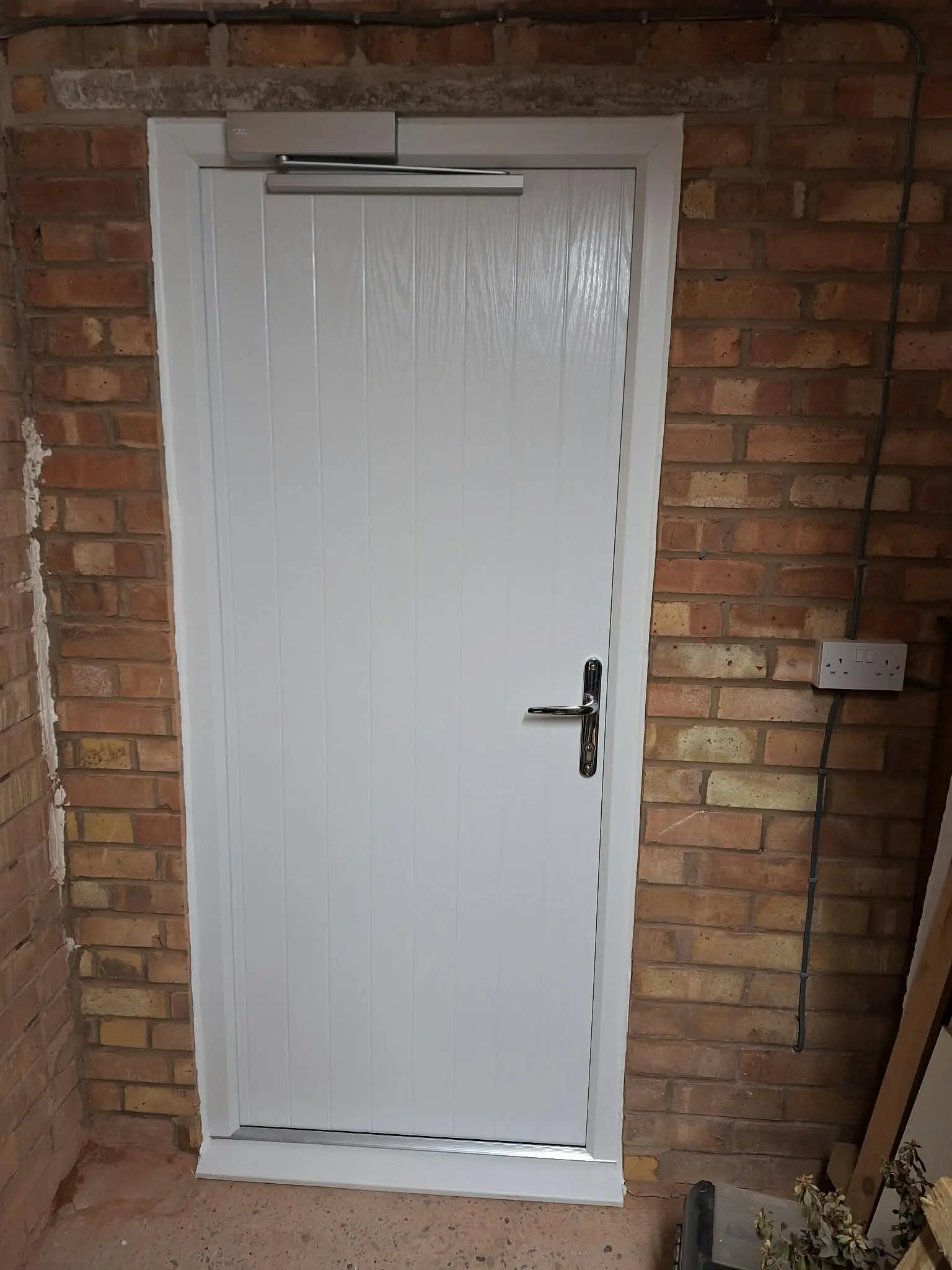 Complete composite fire door project 