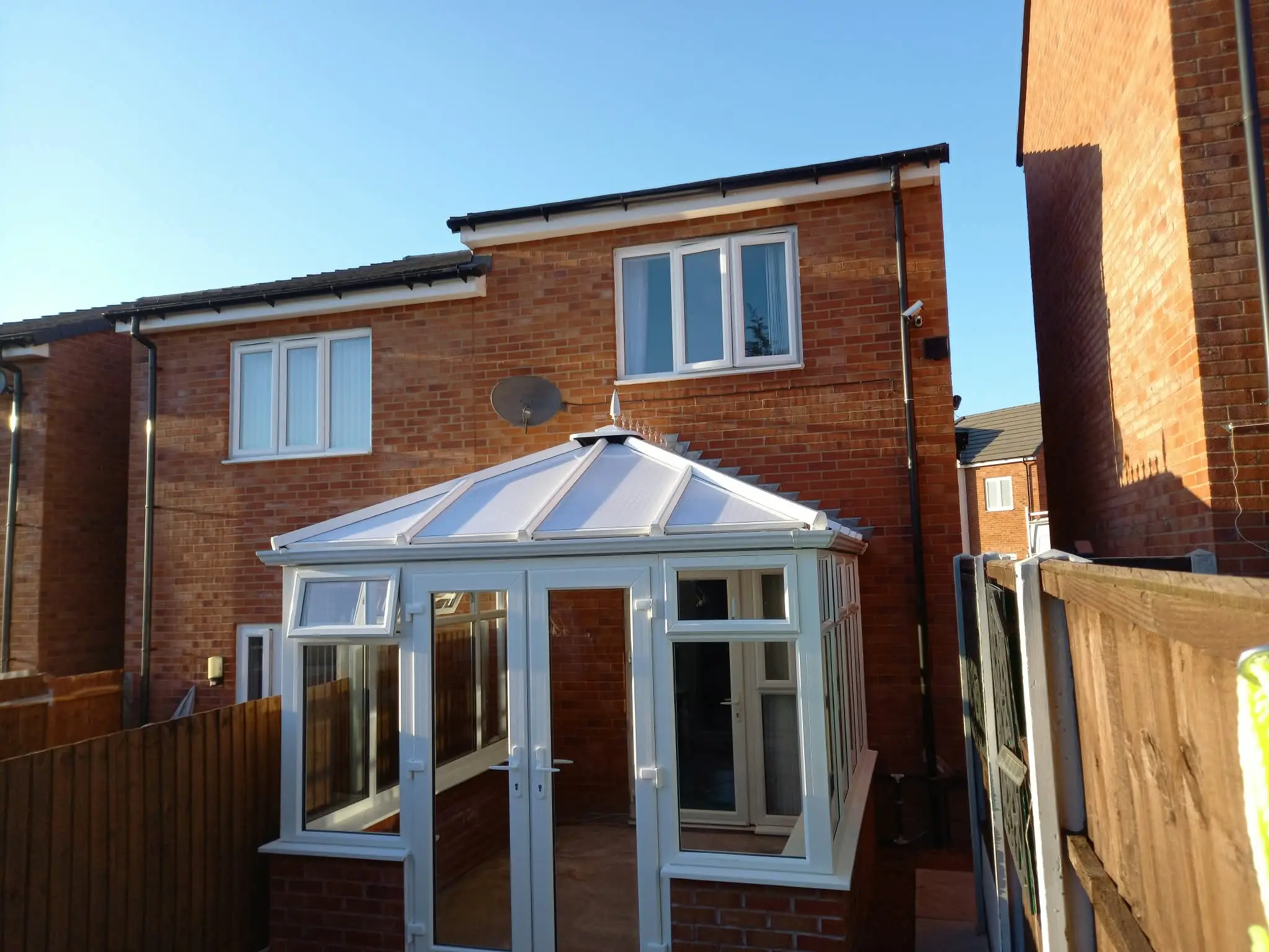 Completed conservatory project