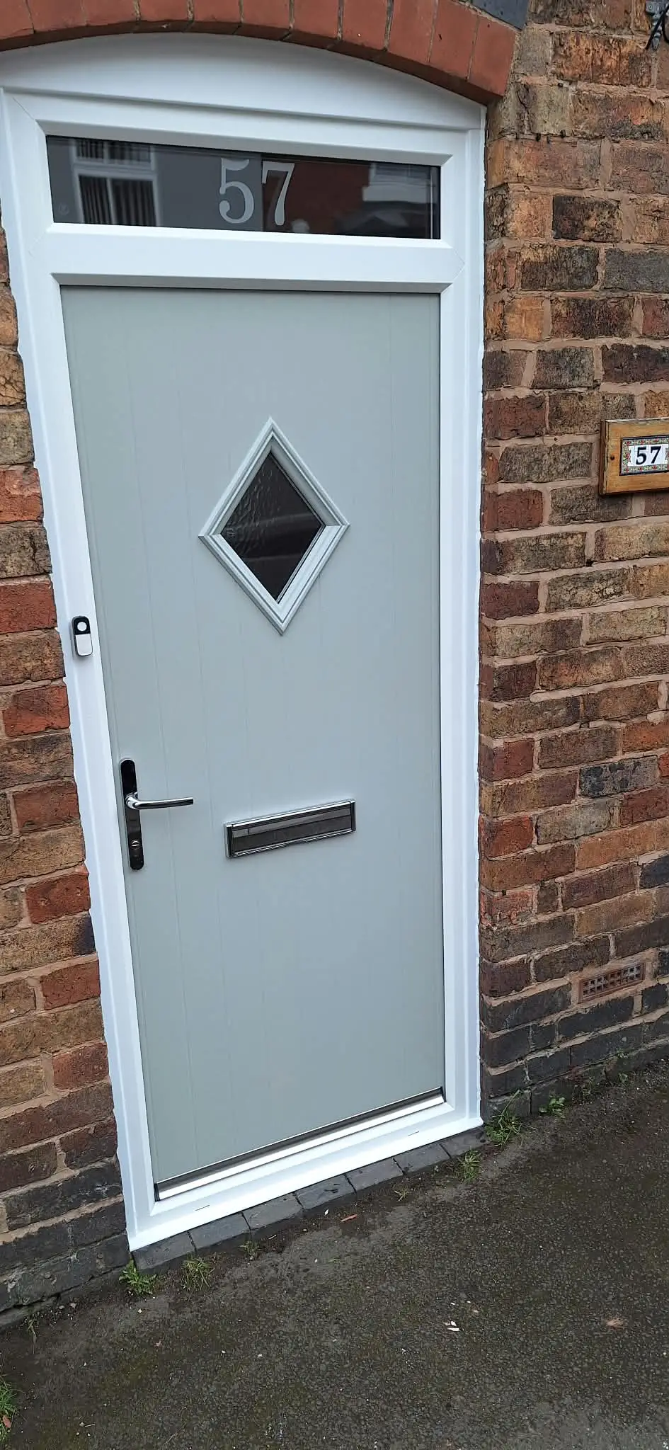 Completed door installation