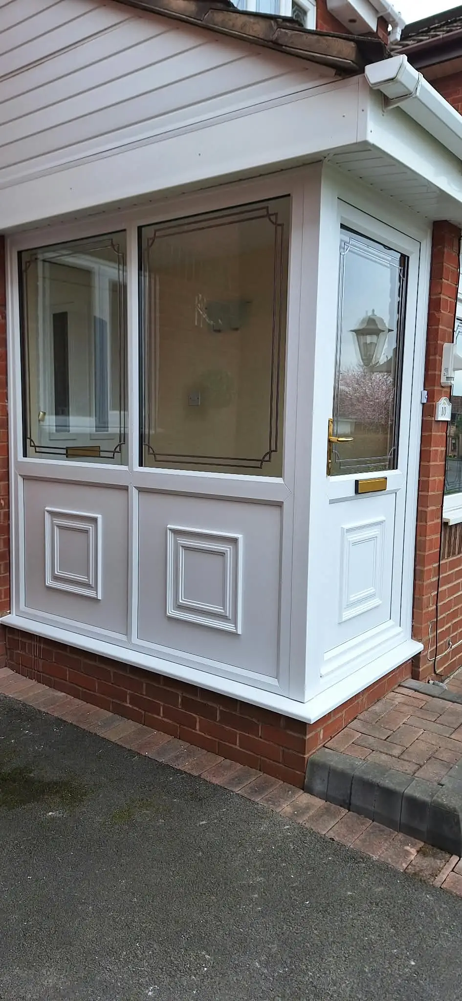 Completed window installation